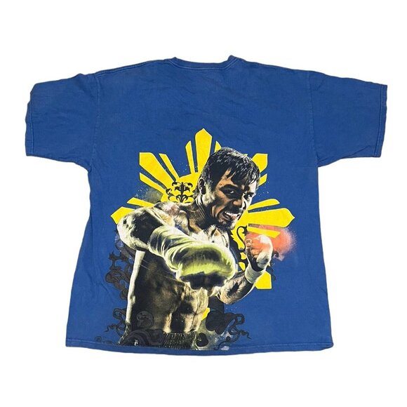 Manny Pacquiao Manny Got‎ My Back Boxing T-Shirt Men’s Size XL Casual Streetwear - Picture 2 of 7